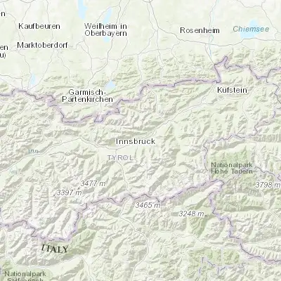 Map showing location of Wattens (47.294190, 11.590700)