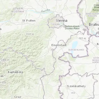 Map showing location of Wiener Neustadt (47.804850, 16.231960)