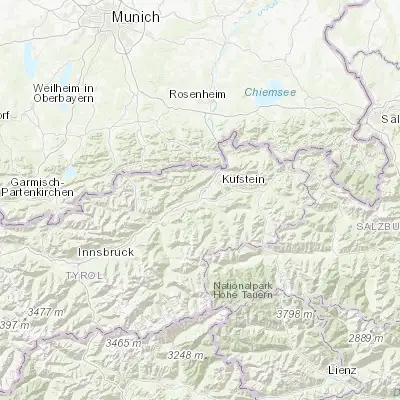 Map showing location of Wörgl (47.489060, 12.061740)