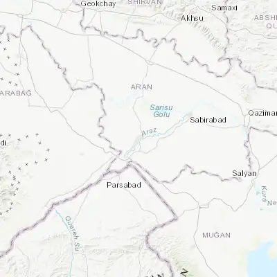 Map showing location of Imishli (39.870950, 48.059950)
