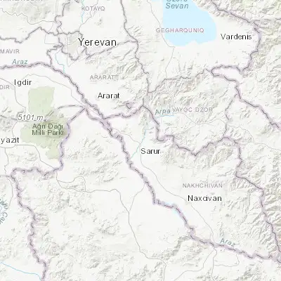 Map showing location of Oğlanqala (39.586940, 45.046110)