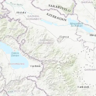 Map showing location of Yukhary-Dashkesan (40.523930, 46.081860)