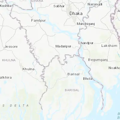 Map showing location of Gaurnadi (22.973720, 90.223760)