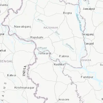 Map showing location of Ishurdi (24.128580, 89.065730)