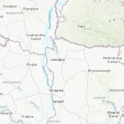 Map showing location of Jamālpur (24.919650, 89.948120)
