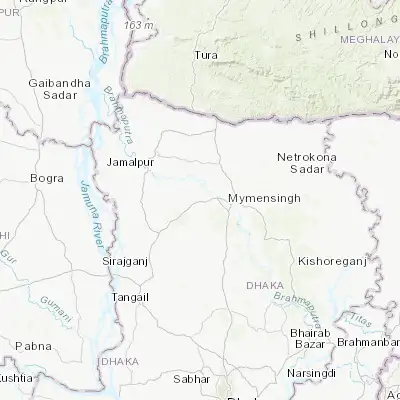 Map showing location of Muktāgācha (24.764840, 90.256980)