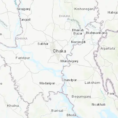Map showing location of Nārāyanganj (23.613520, 90.502980)