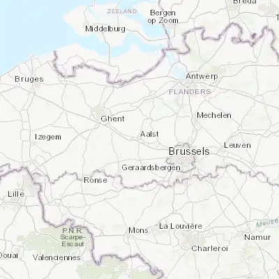 Map showing location of Aalst (50.936040, 4.035500)