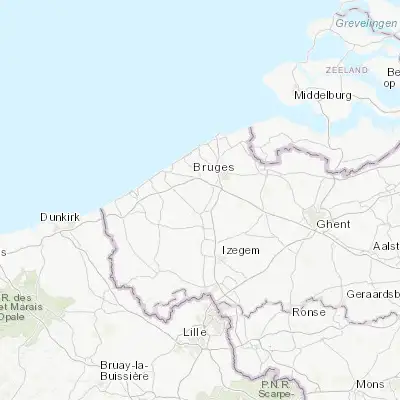 Map showing location of Aartrijke (51.119150, 3.090760)