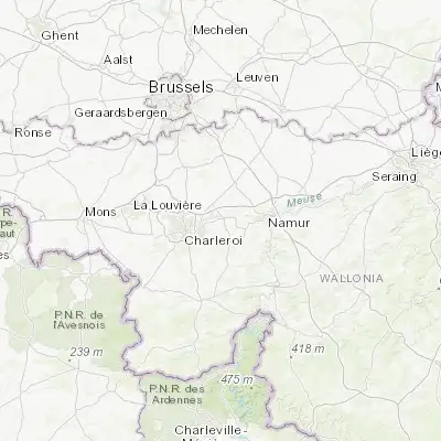 Map showing location of Auvelais (50.450400, 4.632280)