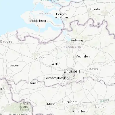 Map showing location of Baasrode (51.038050, 4.154600)