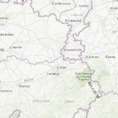 Map showing location of Bassenge (50.758830, 5.609890)