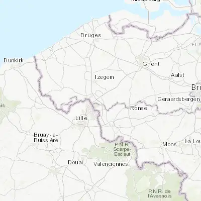Map showing location of Bellegem (50.776860, 3.279330)