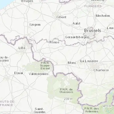 Map showing location of Beloeil (50.550470, 3.734840)