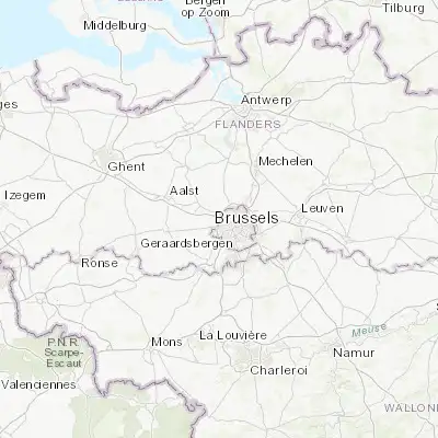 Map showing location of Berchem-Sainte-Agathe (50.865670, 4.295570)