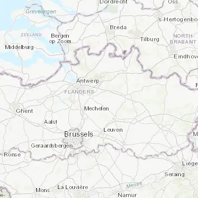 Map showing location of Berlaar (51.117600, 4.658350)