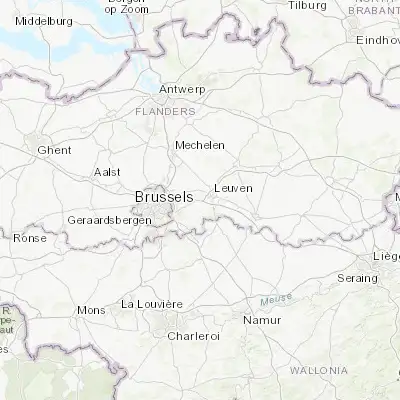 Map showing location of Bertem (50.864030, 4.629180)