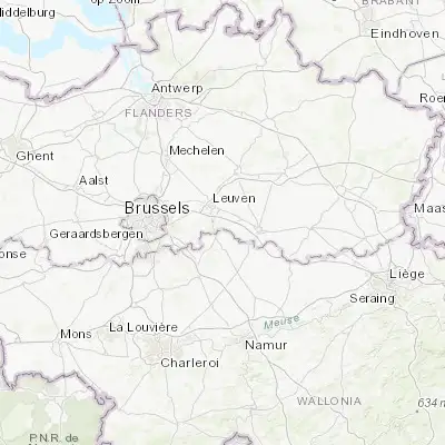 Map showing location of Bierbeek (50.828760, 4.759490)
