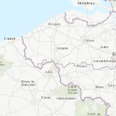 Map showing location of Bissegem (50.823780, 3.228440)