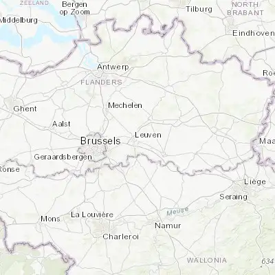 Map showing location of Blauwput (50.885870, 4.724150)