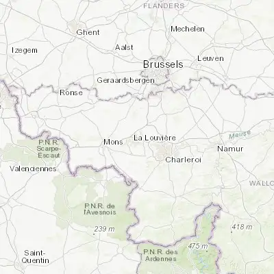 Map showing location of Bois-d'Haine (50.501800, 4.215550)
