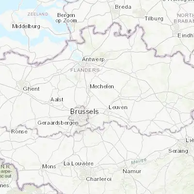 Map showing location of Boortmeerbeek (50.979290, 4.574430)