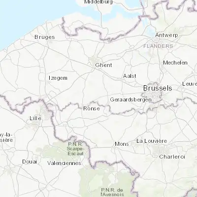 Map showing location of Brakel (50.801010, 3.762640)