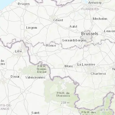 Map showing location of Chièvres (50.587870, 3.807110)