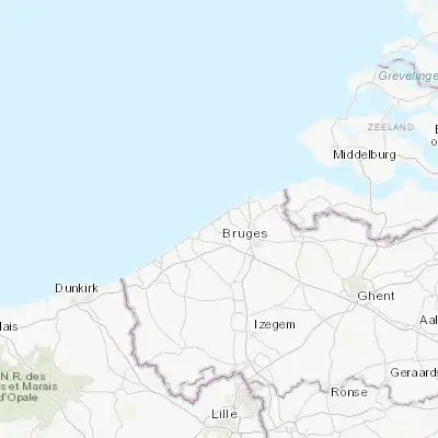 Map showing location of De Haan (51.272610, 3.034460)