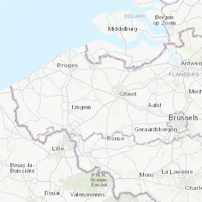 Map showing location of Deinze (50.981750, 3.530960)