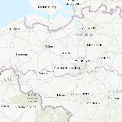 Map showing location of Denderhoutem (50.872340, 4.018210)