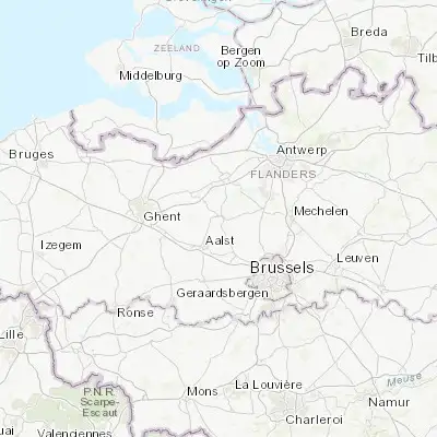 Map showing location of Dendermonde (51.028690, 4.101060)