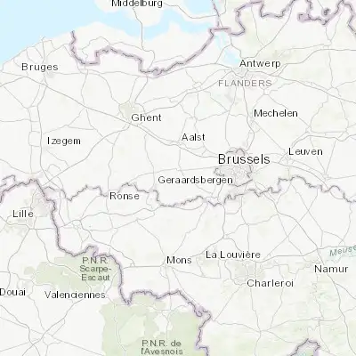 Map showing location of Denderwindeke (50.797310, 4.025120)