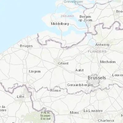 Map showing location of Destelbergen (51.059520, 3.798990)