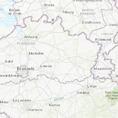 Map showing location of Diest (50.989230, 5.050620)
