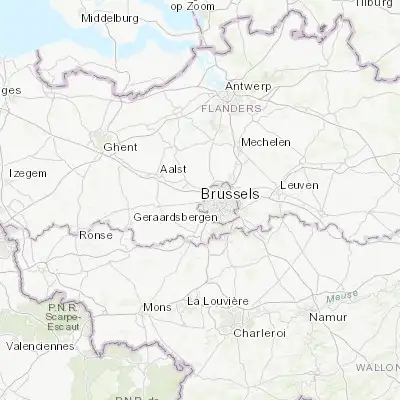 Map showing location of Dilbeek (50.847990, 4.259720)