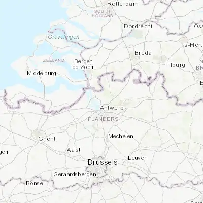 Map showing location of Ekeren (51.280870, 4.418130)