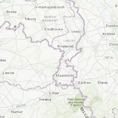 Map showing location of Elen (51.066430, 5.751260)