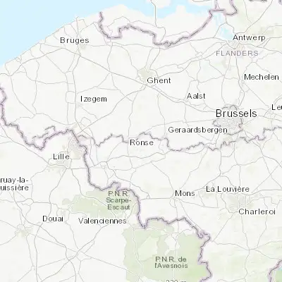 Map showing location of Ellezelles (50.735120, 3.679850)