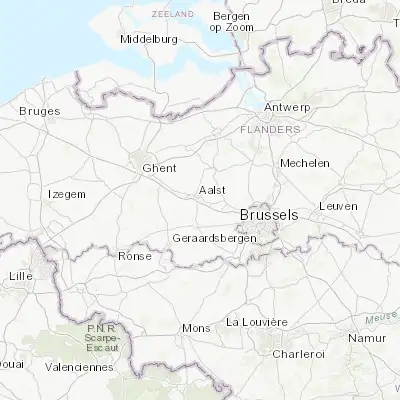Map showing location of Erembodegem (50.919050, 4.050410)