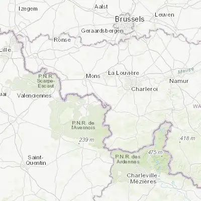 Map showing location of Erquelinnes (50.306880, 4.111290)