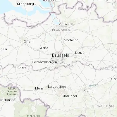 Map showing location of Etterbeek (50.832720, 4.388350)
