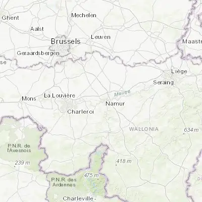Map showing location of Flawinne (50.457940, 4.810470)
