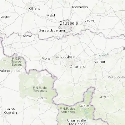 Map showing location of Forchies-la-Marche (50.436900, 4.321150)