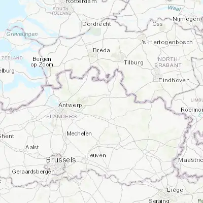 Map showing location of Gierle (51.268520, 4.867330)