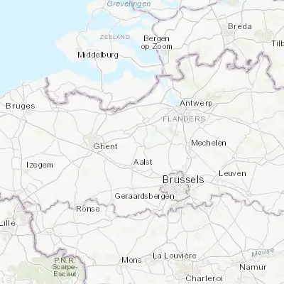 Map showing location of Grembergen (51.054060, 4.104580)