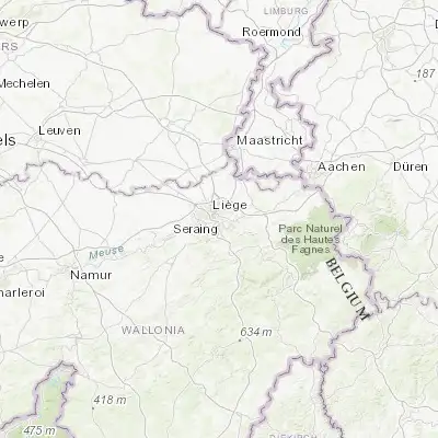 Map showing location of Grivegnée (50.621480, 5.611010)