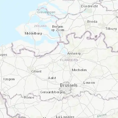 Map showing location of Haasdonk (51.181510, 4.241370)