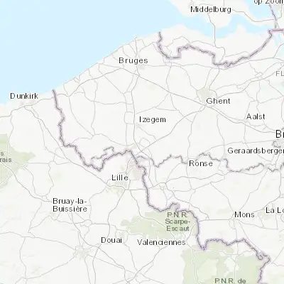 Map showing location of Heule (50.837520, 3.238180)