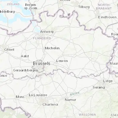 Map showing location of Holsbeek (50.920970, 4.757470)